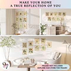 97 Decor Vintage Botanical Wall Art Decor – Plant Posters For Room Aesthetic,…