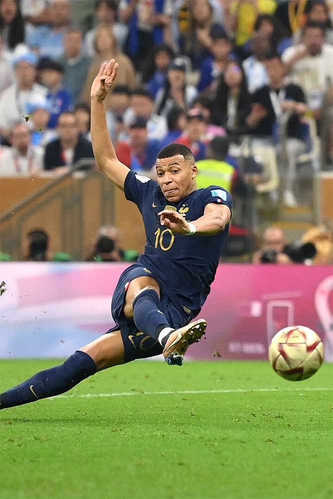 Mbappe Shooting On Goal Football Final France World Soccer Fans – POSTER 20″x30″