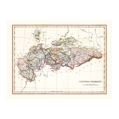 Old Map of Germany 1832 – Vintage Germany Art Wall Decor