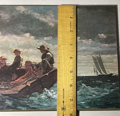 Winslow Homer Breezing Up «A Fair Wind» Museum Art Print 12.5 by 7.5 in On Board