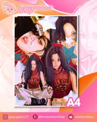 aespa Ningning K-Pop Physical Art Print A4 Size 11in x8in Idol Aesthetic Fan Art
