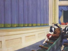 EDWARD HOPPER First Row Orchestra 27.5″ x 39.5″ Offset Lithograph 1997 Realism