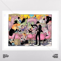 One Piece Poster Canvas – Chapter 588 Sabo’s Ocean Art Print
