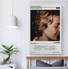 Maggie Rogers – Don’t Forget Me 2 Canvas Poster Decoration Unframed 18″L x 12″W