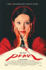 PEARL 2022 TI WEST FILM ORIGINAL OFFICIAL CINEMA MOVIE PRINT PREMIUM POSTER