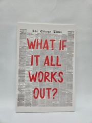 Stretched Canvas Wall Decoration Quote Newspaper Motivational Decor 12×18