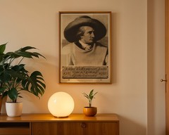 Johann Wolfgang von Goethe. Come to Germany for the Goethe Centennial Retro Trav
