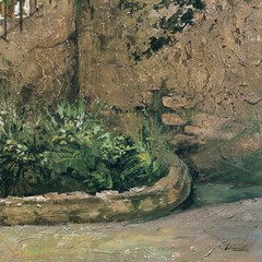 24W»x32H» COURTYARD IN PROVENCE by ROGER DUVALL – STAIRWAY CHOICES of CANVAS