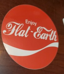Flat Earth Stickers Moon Landing HOAX VARIETY PACK (6) **Made in USA 🇺🇸 **