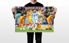 Lionel Messi Celebration Argentina World Cup Wall Art Home – POSTER 20″x30″