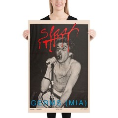 M.I.A GERMS 24″ X 36″ LARGE FORMAT Art Print L.A PUNK Hardcore 70s -80s