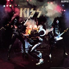 Kiss Alive Album Cover Poster 12×12