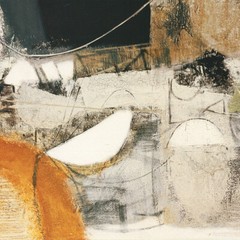 54W»x27H» TANTI PERCHE by MAURIZIO PIOVAN – ORANGE EARTH TONES CHOICES of CANVAS