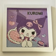 Finished Diamond Art – Kuromi Framed Tabletop Picture