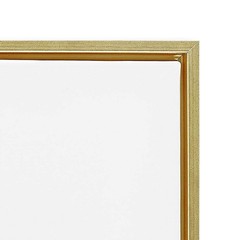 Abstract Cloudy Landscape Blue Fog by June Erica Vess Gold Floater Frame Graphic
