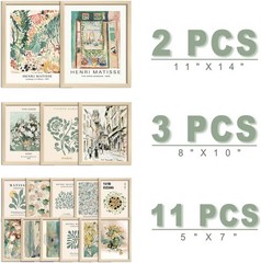 Matisse Wall Posters for Bedroom – Abstract Gallery Set
