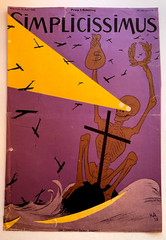 Simplicissimus magazine cover April 1928 Karl Arnold George Grosz