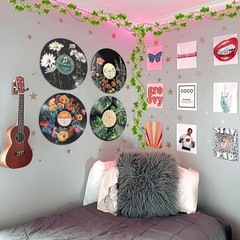 Hippie Decor Posters for Room Aesthetic Botanical Wall Art 4pcs 12 They