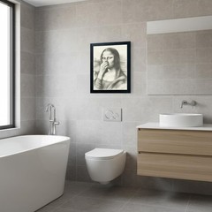 Funny Mona Lisa Wall Art