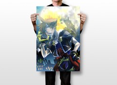 Kingdom Hearts Anime Print Action Painting Wall Art Home Decor – POSTER 20×30
