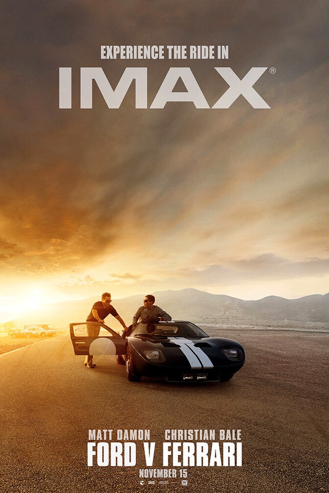 Ford Vs. Ferrari Imax Movie Poster – Size 24×36 inches