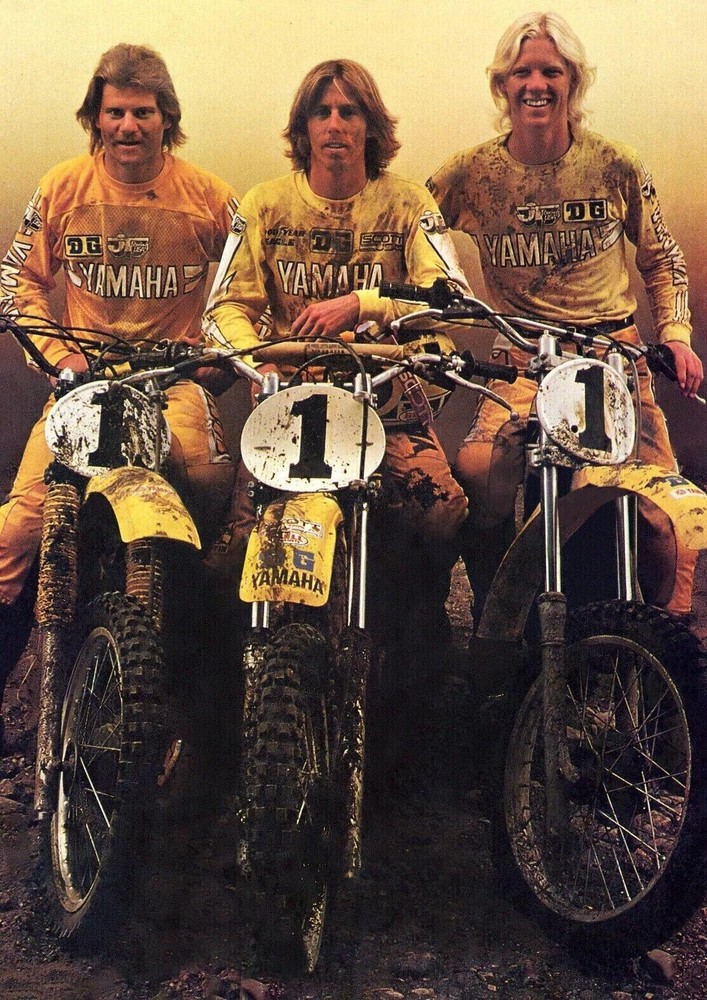 1979 Yamaha YZ line Ad (Bob Hannah) MX | WALL POSTER 24 X 36 Inches |