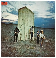 The Who Who’s Next 1971 Album Cover Art Print 11”x 11-1/4” Mounted