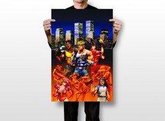 Streets Of Rage Genesis Box Games Wall Art Home Decor – POSTER 20×30