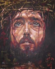 BEAUTIFUL JESUS CHRIST PORTRAIT GLOSSY POSTER PICTURE PHOTO lord god cross 2327