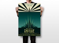 Welcome To Rapture Bioshock Hero Games Adventure Wall Art Home – POSTER 20×30