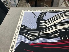 ROY LICHTENSTEIN Brushstrokes at Pasadena Art Museum, 1967