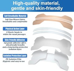 5-1000 Pcs Breathe Better and Reduce Snoring Small/Medium/Large Nasal Strips