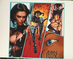 Abstract Wall Art Print 8.5×11 Premium Modern Home Decor (US) Aeon Flux 1