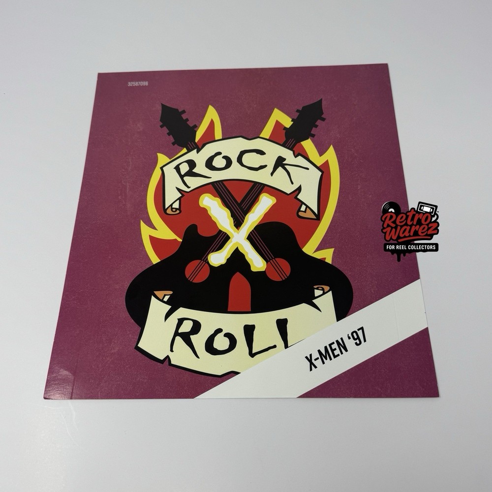 X-men Gambit Rock Roll ‘97 Store T-shirt Display Poster 11×13” Marvel Comics