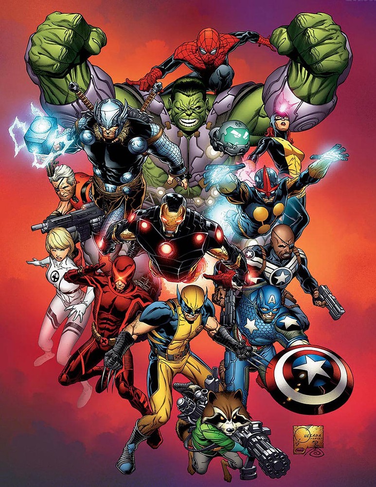 Marvel Comics 4 | Wall Art Poster | 8×11 13×19 FRAMED
