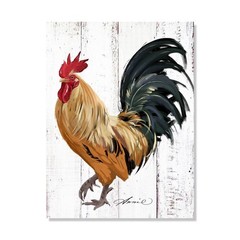 Rooster Kitchen Decor Wall art – Farmhouse Canvas Painting Picture Prints Art…