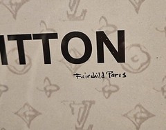 FASHION TRUNKS – Louis Vuitton – Fairchild Paris 14″ x 18″ Framed Print