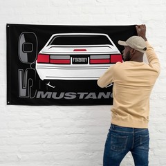 Foxbody Ford Mustang 5.0 LX Flag