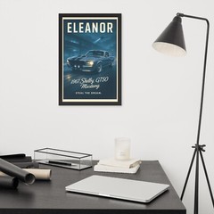 1967 Shelby GT500 Poster – Eleanor Mustang Wall Art – Poster Decor