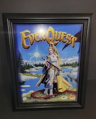 FRAMED – Everquest (The Original) PC Game 1998 Big Box Game Art Print Poster