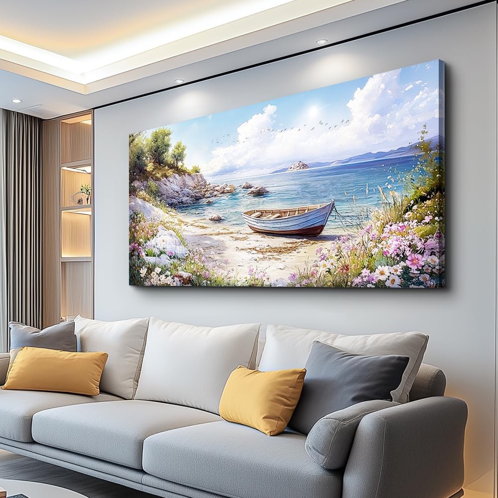Large Wall Decor For Living Room Canvas Wall Art For Office Modern Wall Decor…