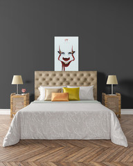 IT Chapter 2 Wall Vinyl Decal Penny the Clown Graphic Removable Adhesive Backing
