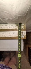 Rustic Home Wall Decor Set of 2 Inspirational Quotes Canvas Wall Art Blessings