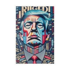 «The System Is Rigged» Vertical 32×48 Canvas Art Wall Decor