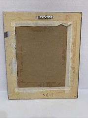 Inspirational Matted Oval Print Ornate Frame Wall Decor 13.5×11.5” Vintage Homco