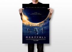 Moonfall Movie Science Fiction Adventure Wall Art Home Decor – POSTER 20×30