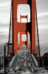 Golden Gate Bridge Wall Print Poster 20×30