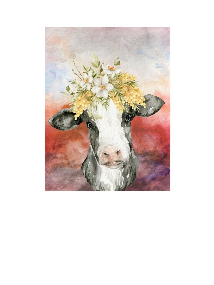 16 x 20 Tilly the Cow Canvas Print