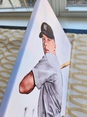 Mickey Mantle Rookie Colorized canvas wall art 8×12-Built-in hook-FREE SHIPPING