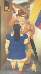 FERNANDO BOTERO National Holiday 50.5″ x 24.75″ Poster 1987 Contemporary